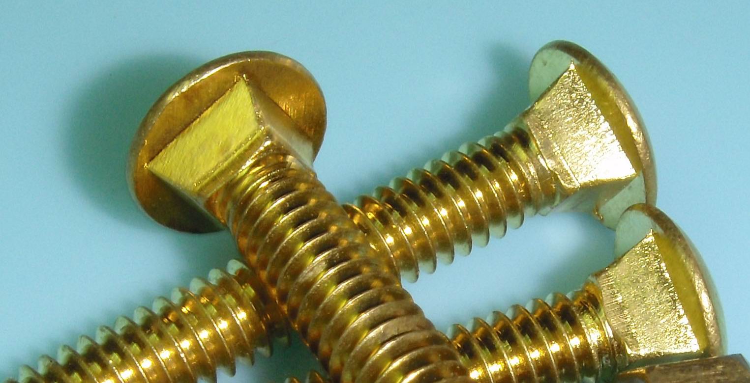 Brass Carriage Bolts