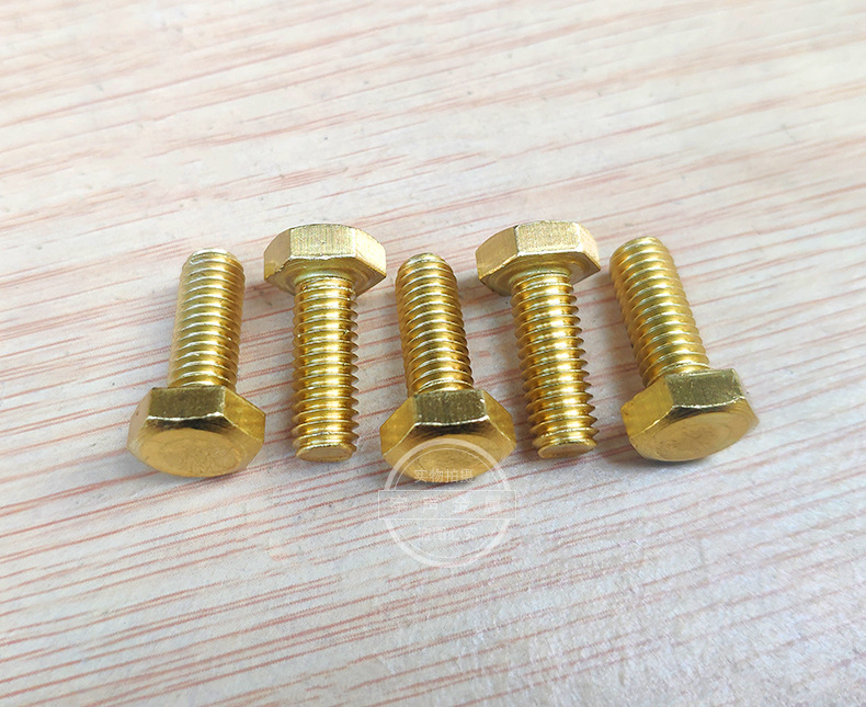 Brass Hex Bolts