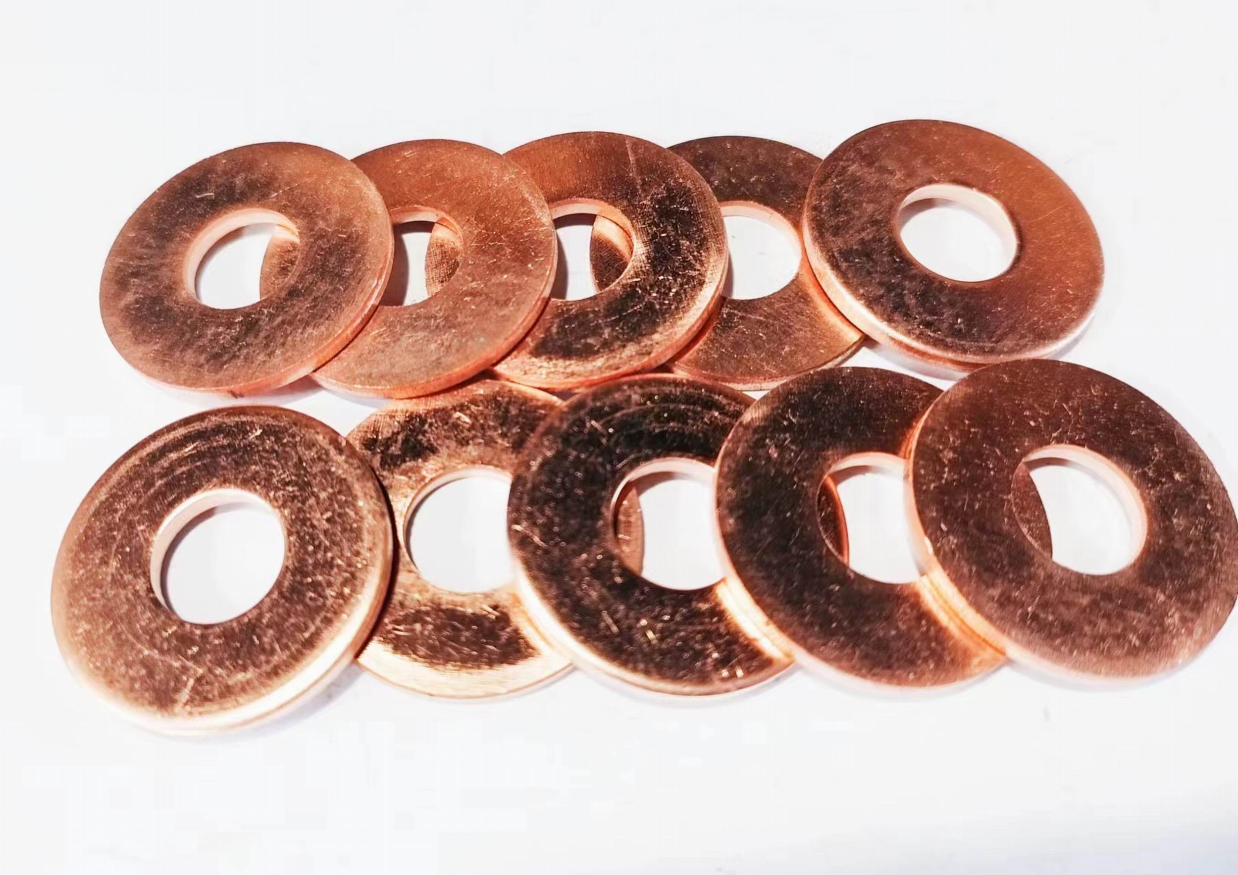 Copper Flat Washers