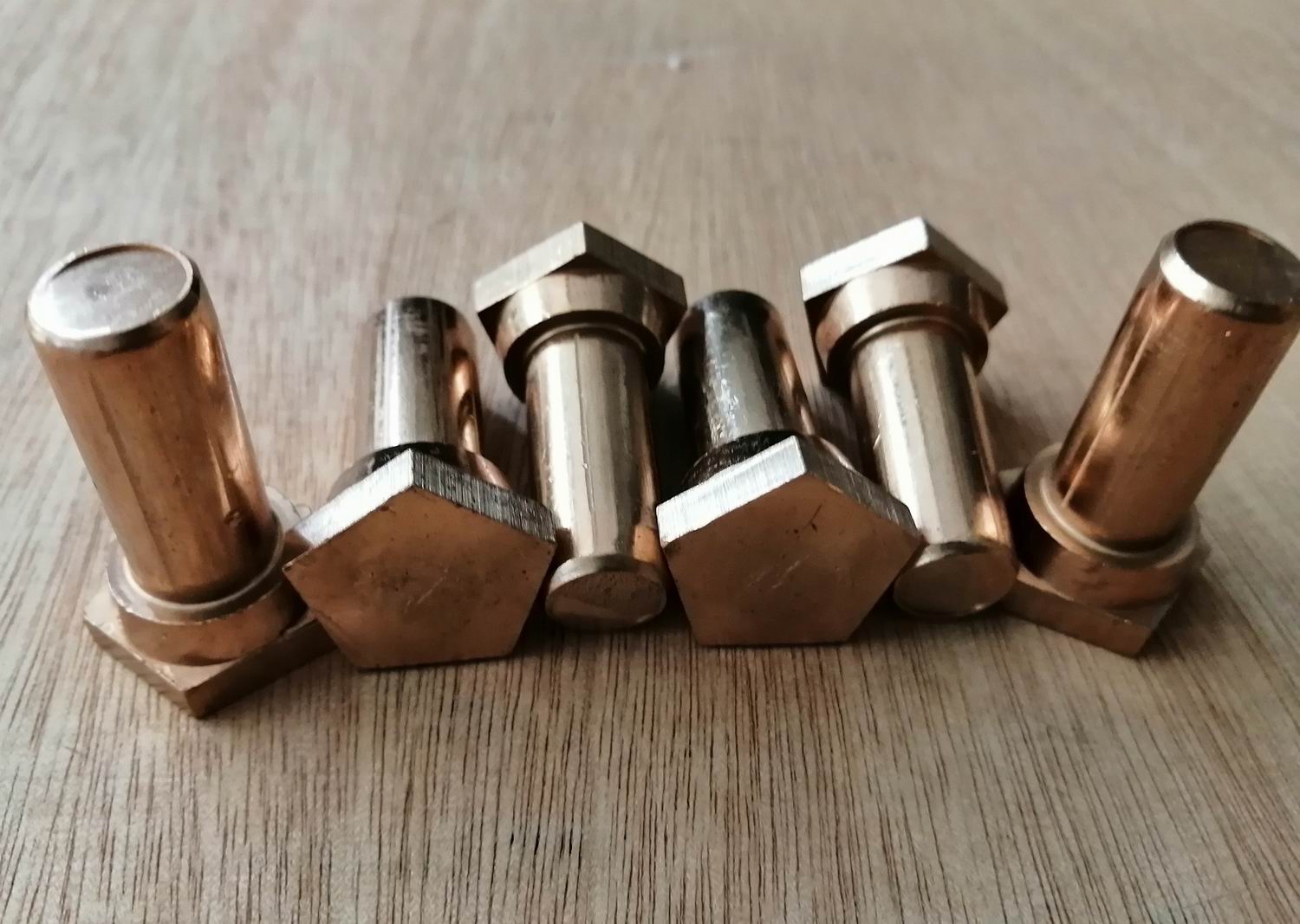 Silicon Bronze Solid Rivet Penta Head