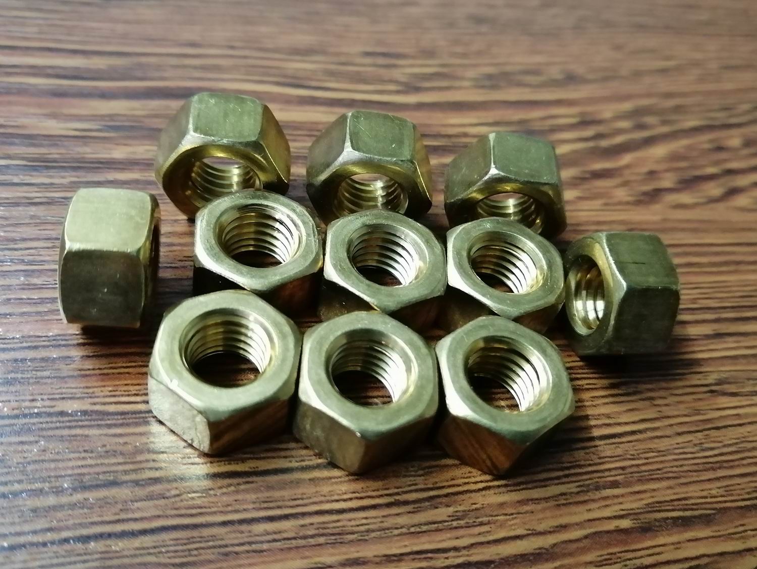 Brass Heavy Hex Nuts