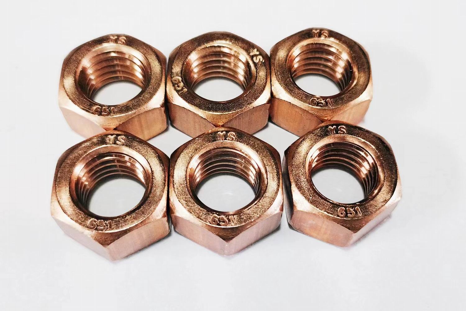 Silicon Bronze Finished Hex Nuts