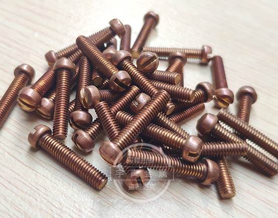 Silicon Bronze Machine Screws Slot Fillister Head