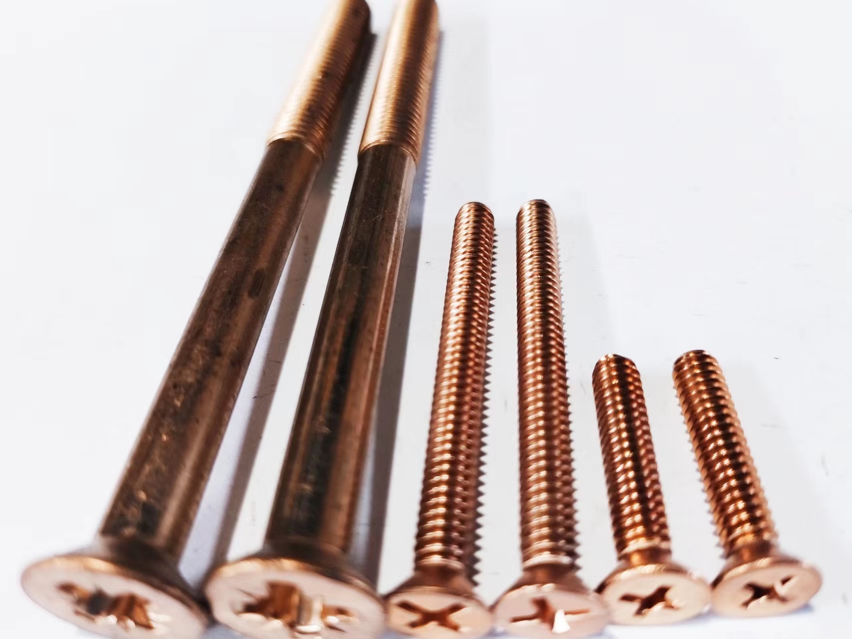 Silicon Bronze Machine Screws Phillips Flat Head