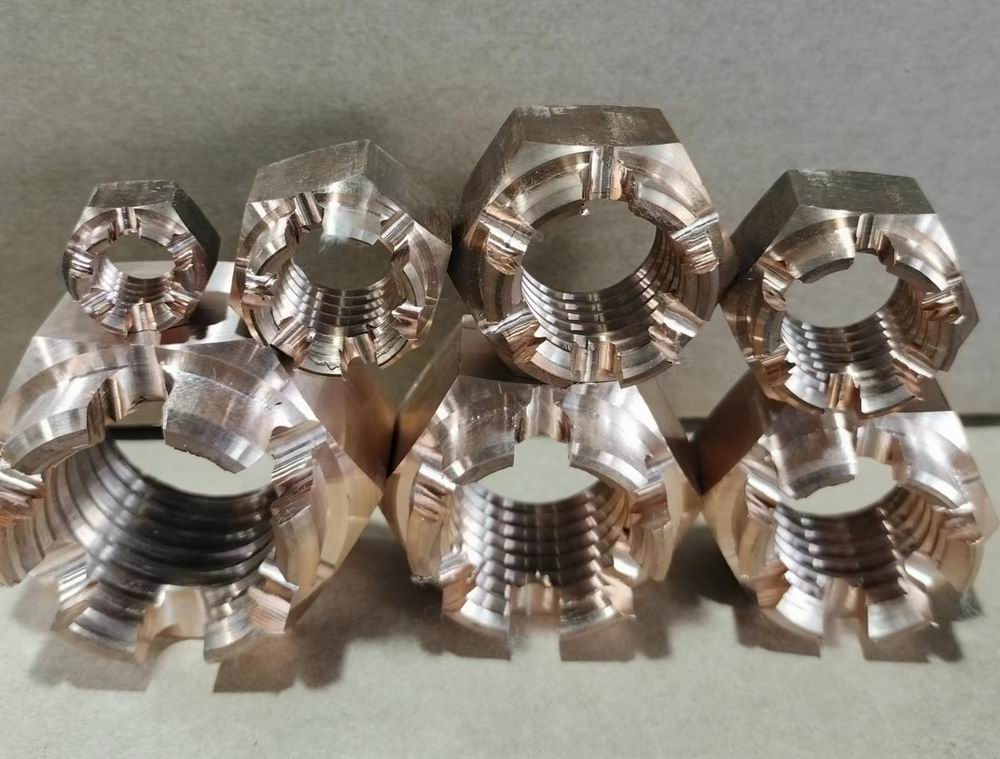 Silicon Bronze Castle Nuts