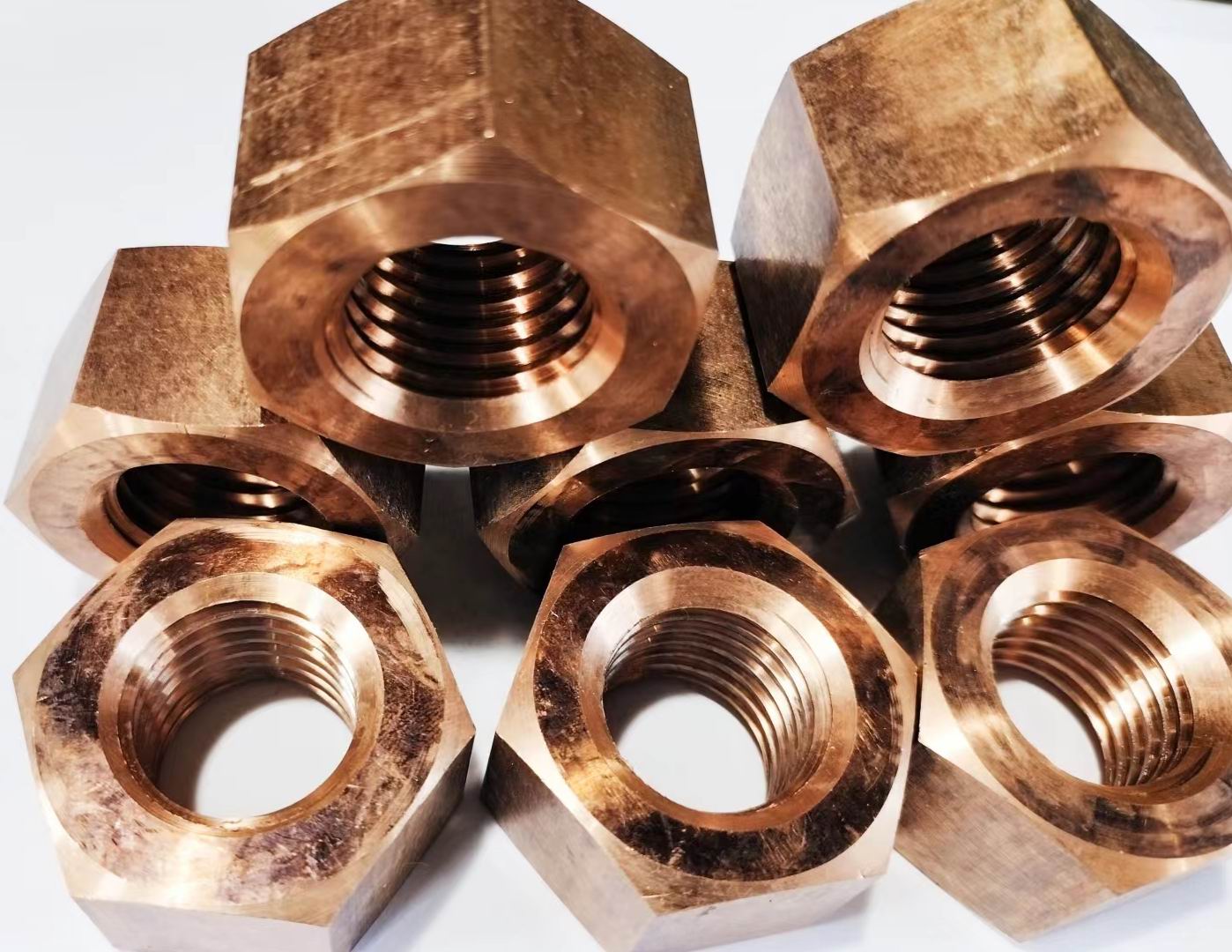 C52100 Phosphor Bronze Heavy Hex Nuts