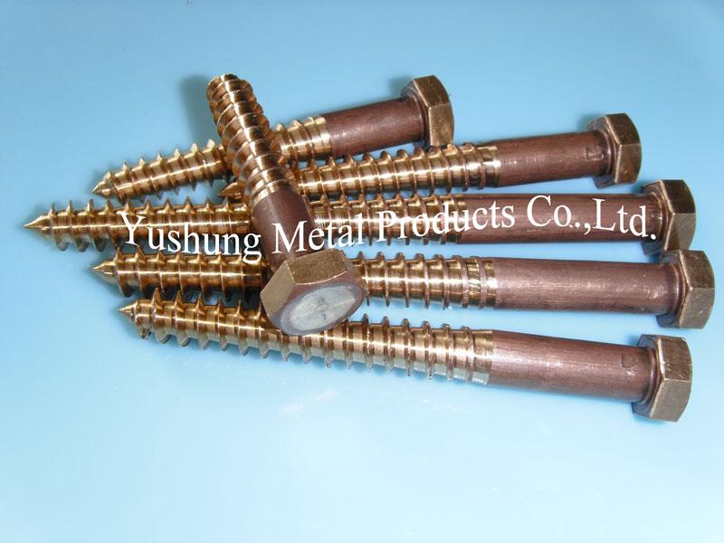 Silicon Bronze Hex Head Lag Bolts