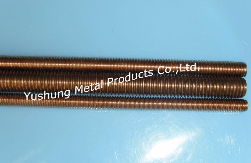 Silicon Bronze Studbolts Fully Threaded