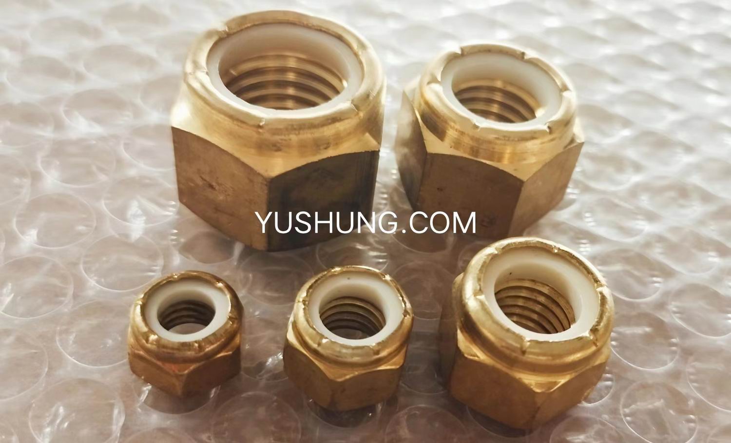 Brass Nylon Insert Lock Nuts